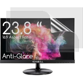 2 PCS 27" Anti Glare Screen Protector for 27 Inch 16:9 Widescreen Desktop Monitor, Matte Screen Filter for Sceptre/LG/Dell/HP/Acer/ViewSonic/ASUS/Aoc/Samsung,Eye Protection & Anti Scratch film