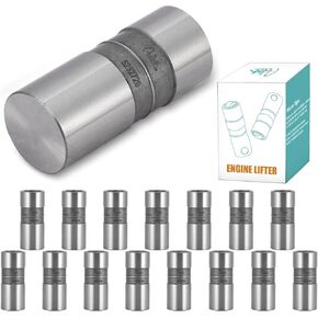 (OEM Parts) 16 PCS 25343052 Hydraulic Flat Tappet Lifters Compatible with 1955-1995 Chevrolet/Chevy Small Block SBC BBC 283 302 305 307 327 350 396 400 402 409 427 454 4.6L 5.0L 5.4L 5.7L 6.6L