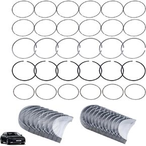 MUCO Main Rod Bearings and Piston Rings 230603C704 for H-yundai Azera Santa Fe V-eracruz Kia Cadenza Sedona Sorento 3.3 3.5 3.8 V6 2011 2012 2013 2014 2015 2016 2017 2018 2019 2020 in Saudi Arabia
