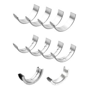 10 Pcs Main Bearings Set Fit for Chevy GM LS 4.8L 5.3L 5.7L 6.0L 6.2L Replace MS2199P, Engine Crankshaft Main Bearing Set Standard