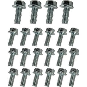 A.A Stainless Steel Oil Pan Bolt Kit Replacement for Chevy and Ford Small Block V8 Engines - SBC & SBF (22 pcs)