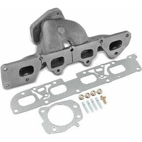A-Premium Engine Exhaust Manifold Kit W/Gasket & Studs & Nuts & Bolt [DOHC 4Cyl 2.0L] Compatible with Buick Verano 2013-2016, Regal 2011-2013, Turbocharged