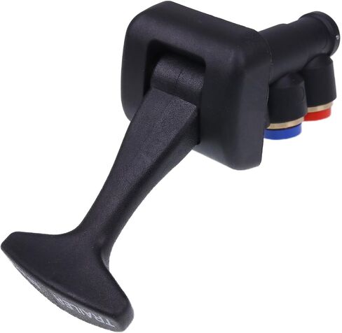 صمام التحكم في فرامل المقطورة 26503-1 GTD-26503-1 متوافق مع منافذ تطوير Freightliner Gt 2 من 3/8 بوصة دفع للداخل 1 من 1/4 بوصة تكوين دفع ثلاثي الاتجاه in Saudi Arabia
