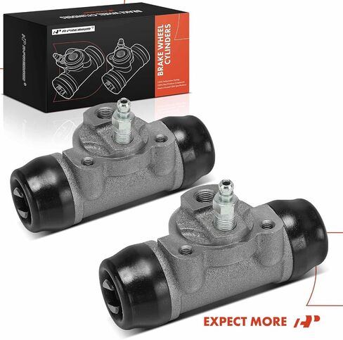 A-Premium Rear Drum Brake Wheel Cylinder Compatible with Select Toyota Models - Tundra 2000-2007, 4Runner 1996-2000, Land Cruiser 1981-1995, T100 1993 1995, 2-PC Set in Saudi Arabia