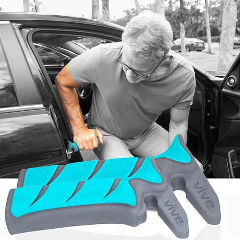 Vive Car Handle Assist for Elderly - Scratch Proof Latch - Auto Grab Bar Cane Support Aid - Standing Mobility Safety Tip to Help Get Out - Portable Assistive Device for Seniors, Handicapped in Saudi Arabia