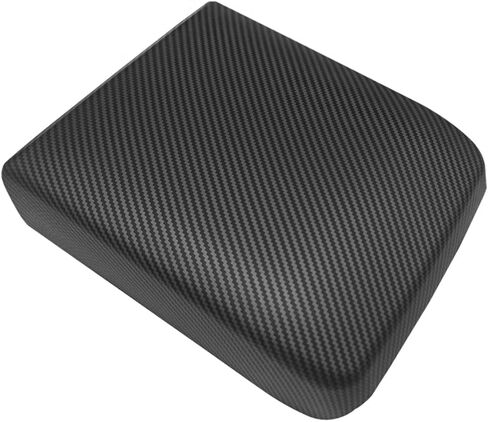 غطاء صلب لمسند الذراع من Muslogy متوافق مع ملحقات Toyota Tacoma لعام 2024، غطاء حماية لصندوق مسند الذراع من ألياف الكربون (ألياف الكربون اللامعة) in Kuwait