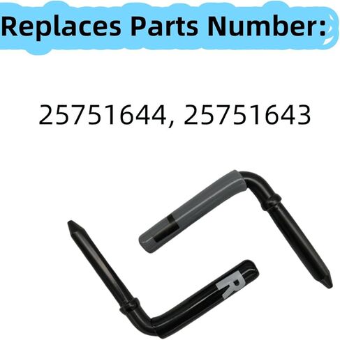 زوج دبابيس المقعد الخلفي مناسب لـ 1996-2022 Chevy Express GMC Savana Van G1500 G2500 G3500، LH و RH 25751644 25751643 in Kuwait