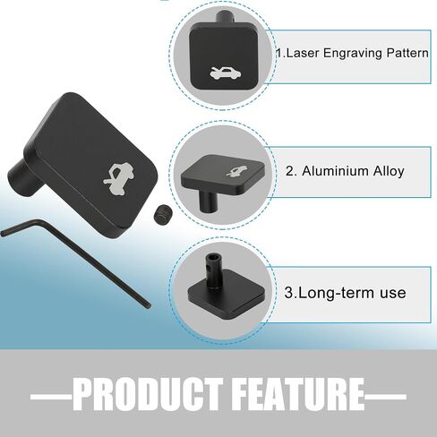 Hood Latch Release Handle Cable Repair Kit Billet Aluminum Replacement for CIVIC 1996-2005, CRV 1997-2006, Element 2003-2011 in Saudi Arabia