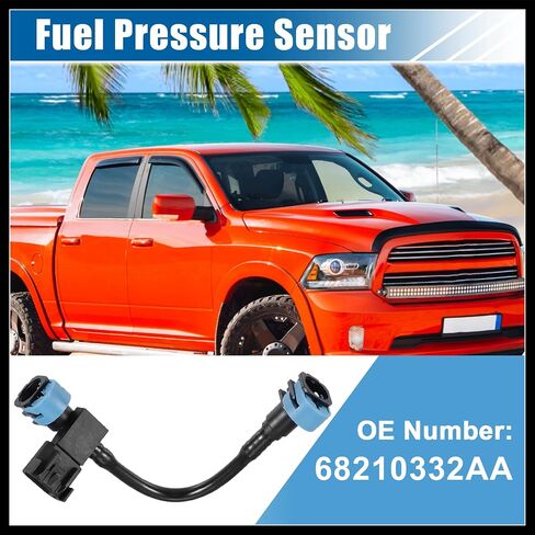 أنبوب مستشعر ضغط الوقود 68210332AA لاستبدال Ram 1500 5.7L V8 2013-2014 أنبوب مستشعر خط الوقود مادة متينة in Saudi Arabia