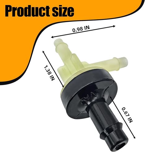 D7OZ-19A563-A صمام فحص الفراغ لفورد E-150 E-250 E350 Econoline D7OZ19A563A in Saudi Arabia