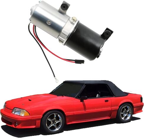 labwork Convertible Top Power Motor Pump with Wiring Replacement for Mustang GT LX 1983-1993 in Saudi Arabia