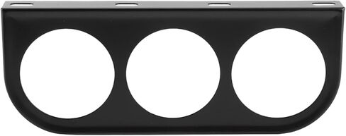2 Inch Gauge Mount, 52mm/2in 3-Hole Gauge Bracket, Instrument Panel Bracket, Triple Instrument Panel Shell Gauge Mounting Bracket Car Dashboard Meter Iron Holder in Saudi Arabia