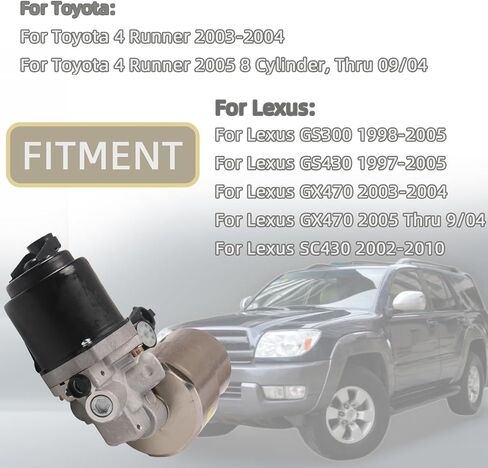 ABS Pump Brake Booster Motor W/Accumulator, 47070-30060, for Toyota 4Runner 2003-2005, for Lexus GS300 GS430 GX470 SC430 1997-2010, 4721060110, 4707030060, 4796030030 in Saudi Arabia
