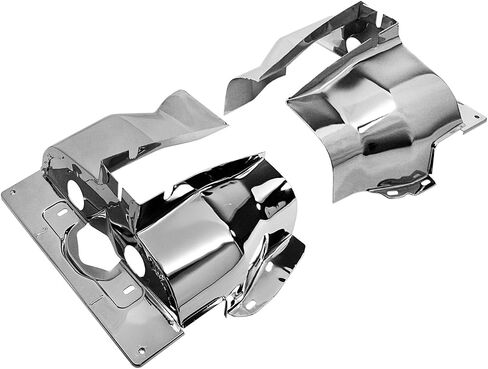 AC119301 Cylinder Head Tin (Chrome Single Port Pair for VW Beetle) in Kuwait