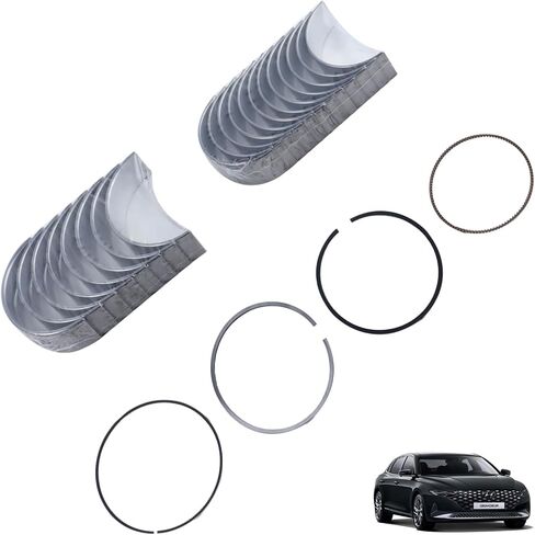 MUCO محامل القضيب الرئيسية وحلقات المكبس 230603C704 لـ H-yundai Azera Santa Fe V-eracruz Kia Cadenza Sedona Sorento 3.3 3.5 3.8 V6 2011 2012 2013 2014 2015 2016 2017 2018 2019 2020 in Saudi Arabia