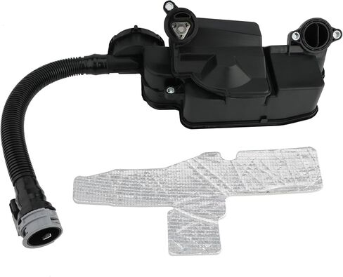 Oil Separator Assembly fit for:-Ford 2011-2016 F250 F350 F450 F550 Super Duty 6.7L V8, Diesel PCV CCV Oil Separator Replace #DC3Z6A785C BC3Z6A785A in Saudi Arabia