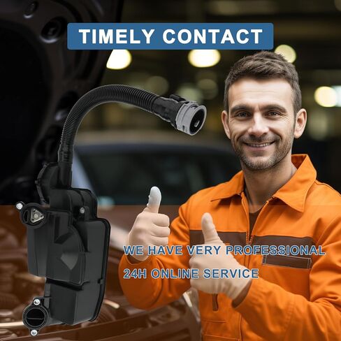 Oil Separator Assembly fit for:-Ford 2011-2016 F250 F350 F450 F550 Super Duty 6.7L V8, Diesel PCV CCV Oil Separator Replace #DC3Z6A785C BC3Z6A785A in Saudi Arabia