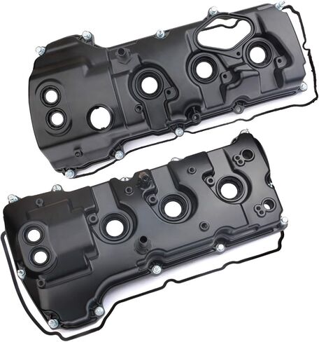 Upgraded Aluminimun Engine Valve Covers Left Right Compatible with Ford F-150 Expedition Transit Mark LT Navigator 3.5L EcoBoost 2013-2019 in Saudi Arabia