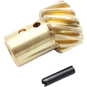 Roller Cam Distributor Gear Fit for SBC BBC Chevy 262-454 engine with 350 .500" Diameter Shaft Size