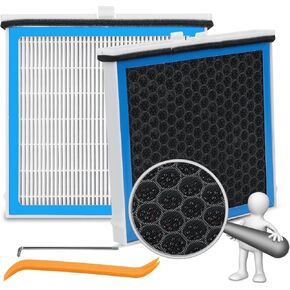 BDTS61J6X Cabin Air Filter Compatible with 2019 2020 2021 2022 2023 2024 Mazda 3 CX-30 CX-50 Passenger Compartment Activated Carbon AC Filter