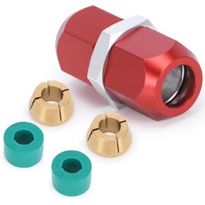 800-643 Line Splice Connector Splicer fit,Aluminum Lines Splice For 5/16 Inch Aluminum Line, A/C Air Conditioning Repair Splice Connector,Air Conditioning Line Conne