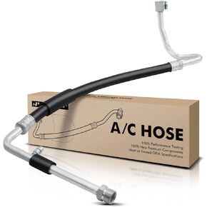 A-Premium A/C Suction Line Hose Assembly Compatible with Nissan Frontier 1999 3.3L, Xterra 2000-2001 3.3L, Compressor to Evap