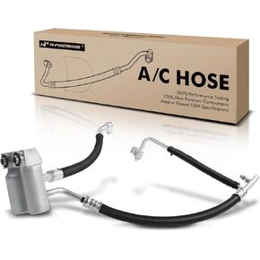 A-Premium A/C Suction and Discharge Line Hose Assembly Compatible with Chevrolet, GMC Models - Silverado 2500/3500 2001-2002, Silverado 3500 2001, Sierra 1500 HD 2002, Sierra 2500 HD/3500 2001-2002