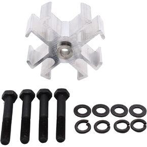 1in Aluminum mechanical fan Spacer kit GM Chevy F-ord M-opar SBC BBC