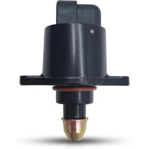 1 PC Automobile Idle Speed Control Valve, Throttle Stepper Motor for Stable Engine Operation, Replacement of OEM Number 90380 10526 Accessories, for King Kong Idle Motor Idle Speed (Black)