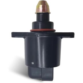 Pack-1 Car Idle Speed Control Valve, Throttle Stepper Motor for Stable Engine Operation, Replacement of OEM #90380 10526 90325864 Accessories, for King Kong Idle Motor Idle Speed (Black)