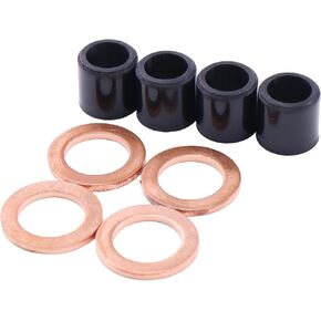 DVPARTS Engine Nozzle Protector and Seat Kit 119625-11870 119625-11880 Compatible with Yanmar 4TNV84 4TNV88 4TNE88 Digger Loaders