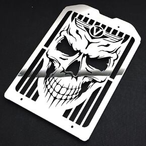 الكروم الصلب غطاء المبرد الشواية الحرس خزان غطاء تبريد لكاواساكي فولكان VN1500 VN1600 يعني خط 2002-2008 VN 1500 1600 in Kuwait