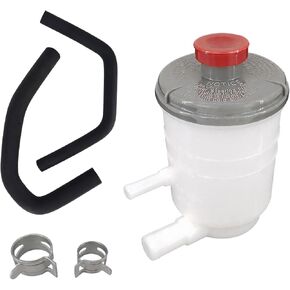 Power Steering Reservoir & Suction Line Hose & Return Line Hose Compatible with for Honda Accord L4 2.4L 2003-2007 Replace Part No. 53701-SDA-A01