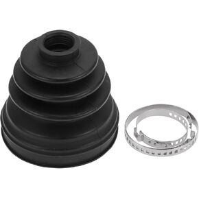 Inner CV Joint Boot Kit for Volvo C30 2007-2013 for Volvo C70 2006-2013 Strong Durable Constant Velocity Joint Boot No.31256013 W/Clamps Rubber 1 Set