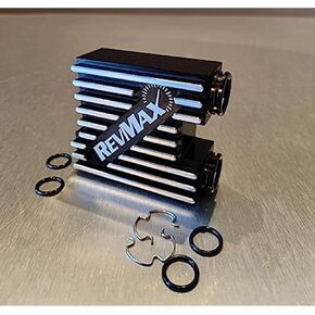 Revmax 68RFE ZeroStat Transmission Cooler Thermostatic Bypass Upgrade with O-rings | Fits 2013-18 Models with ZeroStat Patented Tech | Crafted from Billet 6061 Aluminum