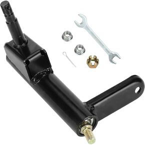 Right Spindle Steering Knuckle Kit Compatible for Coleman KT196 Go Kart Parts CK196 196cc 6.5HP Gas Powered Go Kart Off Road Racing 4 Wheeler Quad Go Cart Accessories Parts
