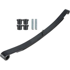 Heavy Duty Front Leaf Spring Kit with Bushings and Sleeves Replacement for DS 1981-Up Club Car Golf Cart 1010136 1012030 1012322 1013867 1015108 1015828 103502701 103628801