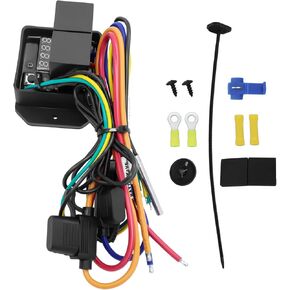 وحدة تحكم في مراوح الرادياتير الرقمية، 12 فولت و24 فولت نطاق درجة حرارة قابل للتعديل مجموعة مفاتيح مروحة حرارية كهربائية رقمية متوافقة مع ديفيز كريج 0444 in Kuwait