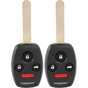 MLBHLIK-1T Keyless Entry Remote Key Fob for Honda Accord 2-Door 2008-2012 2 PCS 4 Buttons-SCITOO
