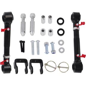 Front Sway Bar Links with 2.5-6" Lifts For 2007-2018 Jeep Wrangler JK JKU 2/4 Doors Replace 2034 Adjustable Swaybar Quicker Disconnect System