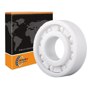 Zirconia Full Ceramic Bearings 6001 6002 6201 6202 6703 6704 CE High Temperature Resistance High Speed High Precision (6703CE 17x23x4)