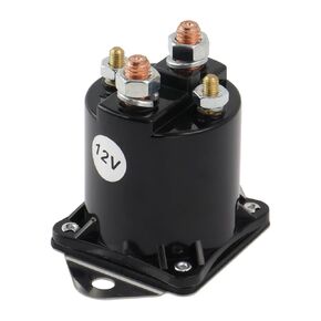 Golf Cart Solenoid 12V Solenoid Relay for Club Car DS & Precedent 1984-up Gas Golf Cart 4 Terminal Starter Relay Replaces Part Number 1013609 435-154 1012275 1117 LPL6003