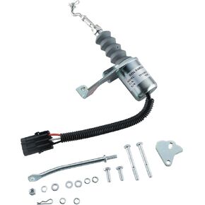 3932017 Fuel Shut Off Solenoid With Bracket Kits SA-3742-12 for Deutz Bosch RSV Solenoid Coil 12VDC