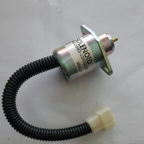 12V 1503ES-12A5UC5S اغلاق صمام الملف اللولبي 16616-6001-0 SA4569T متوافق مع حفارة كاتربيلر C6.4 E320C E320CL