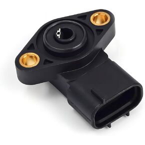 1 PC Automotive Engine Angle Sensor, 3 Pin Standard Original Durable Replacement Part 38800-HR3-A21, Highly Sensitive Angle Sensor, Compatible with Honda Foreman Pioneer Rancher Recon (Black)
