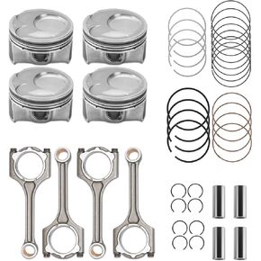 2.0L Piston & Rings Connecting Rod kit Replacement for Hyundai Tucson Elantra GT for Kia Soul Forte Forte5 2.0 23510-2E001 23041-2E210 23040-2E200 23510-2E410 23510-2E400