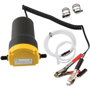 12V 60W, Engine Oil Pumps,Oil Pump with Hose, Oil Suction Pump,Fuel Pump, Diesel Pump for Oil and Diesel to Car & Motorcycle