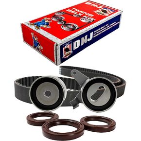 DNJ TBK434 Timing Belt Kit for 1999-2001 Mazda Protege 1.6L L4 16V DOHC 1589cc