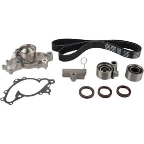 Torchbeam TCKWP257A Timing Belt Kit for Sienn-a 2004-2006,Highlander 2001-2007,RX330 2004-2006,ES330 2004-2006,Solara 2004-2008,Camry 2002-2006,ES300 2002-2003 Engine Timing Belt Water Pump Gasket Kit
