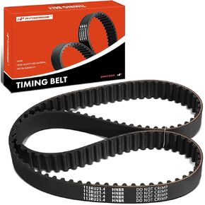A-Premium Engine Timing Belt Compatible with Hyundai Elantra 1999-2012, Tucson 2005-2009, Tiburon 1997-2001 2003-2008 & Kia Soul 2010-2011, Spectra 2004-2009, Spectra5 2005-2009, Sportage, 2.0L
